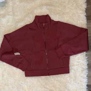 Universal Thread Maroon Bomber Jacket